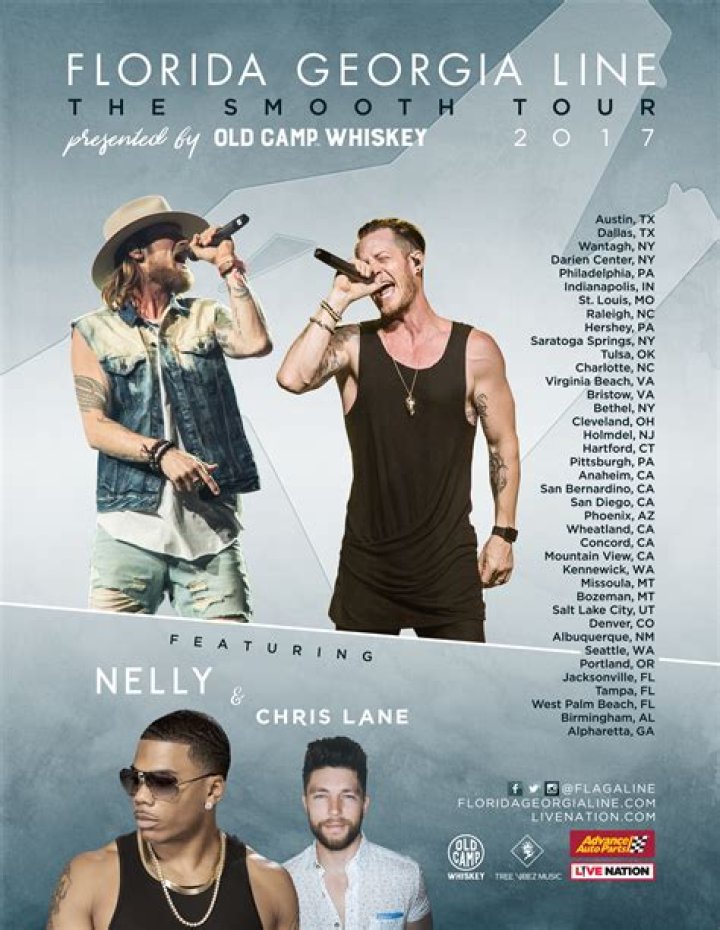 Florida Georgia Line Announces Summer Tour with Nelly and Chris Lane – Celeb Secrets Country